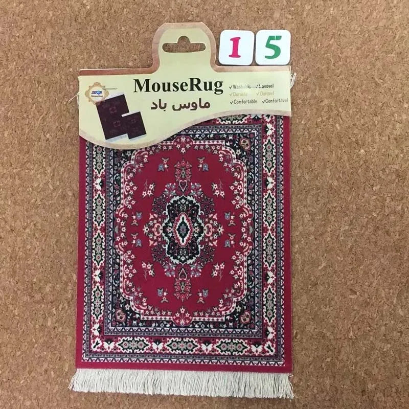 Mini-Mousepad „Persian Small“ – Rutschfest & Kompakt im Orient-Look