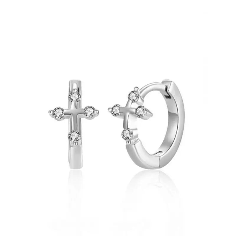 Zarte "Huggie" Creolen aus 925 Sterling Silber