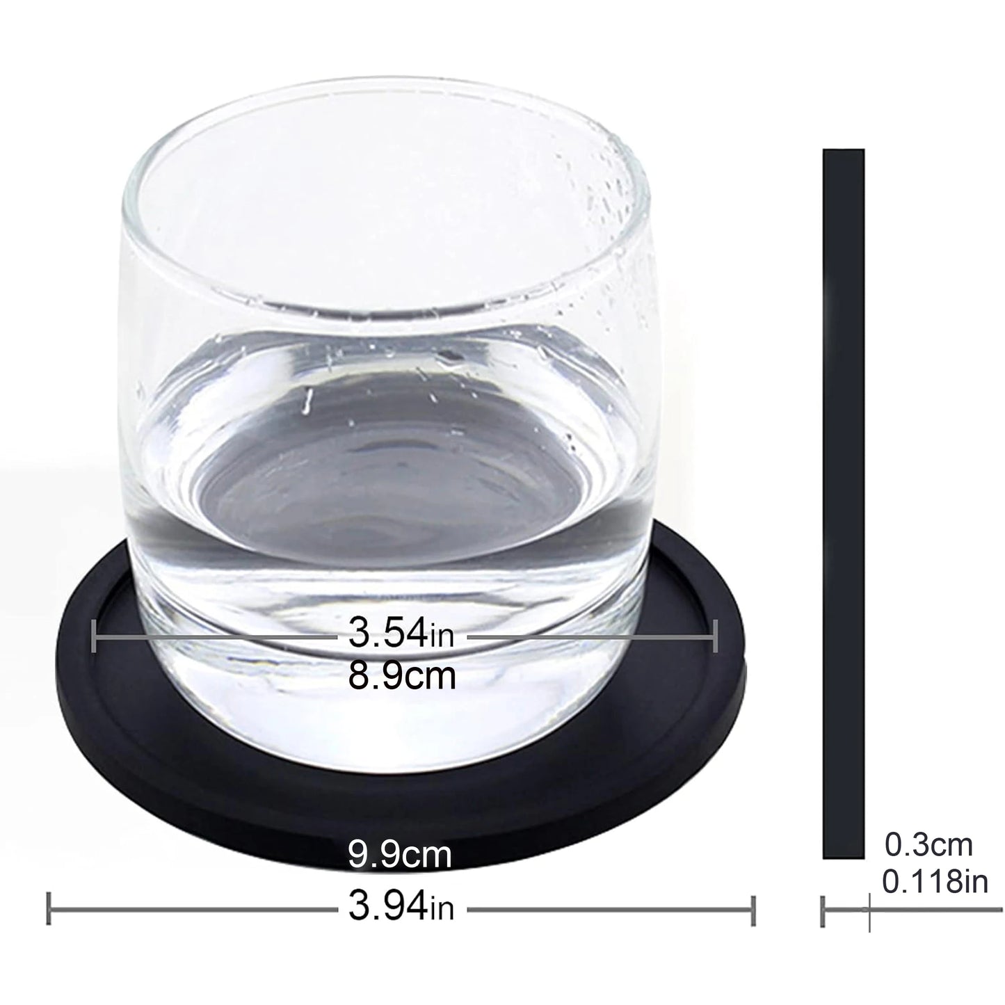 Anti-Rutsch Silikon-Untersetzer für Getränke