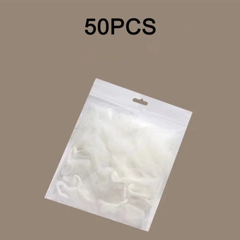 Faltbares Eck-Sieb-Rack für die Spüle mit 50 Netzbeuteln