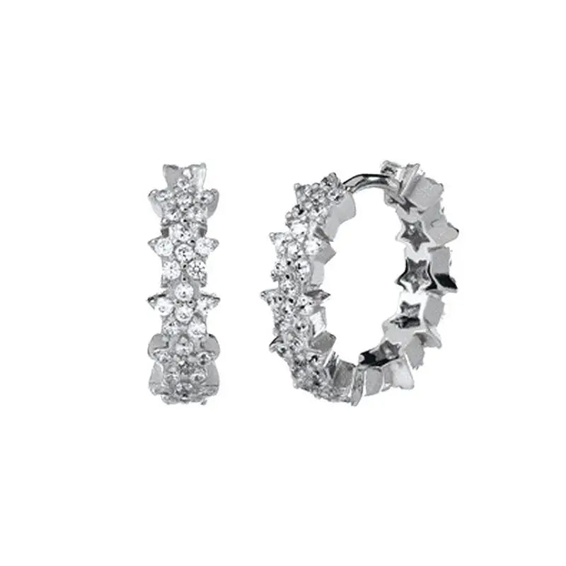 Zarte "Huggie" Creolen aus 925 Sterling Silber