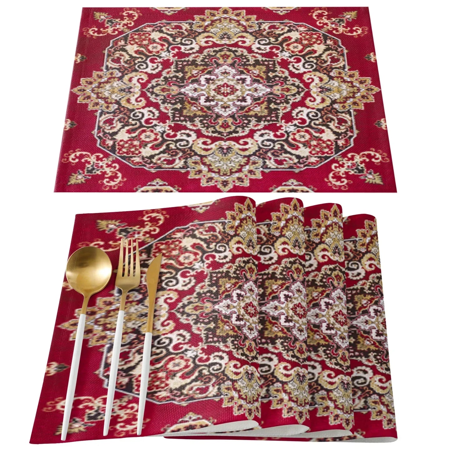 Umweltfreundliches Tischset