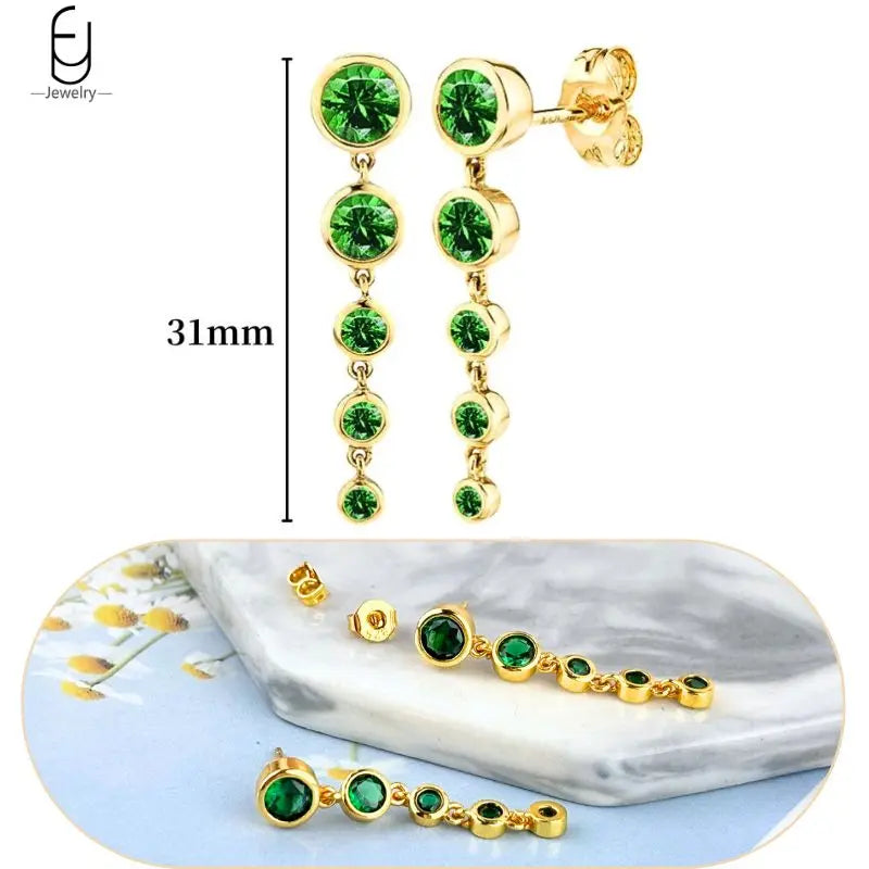 Trendige Herz-Creolen aus 925 Sterling Silber mit Zirkon