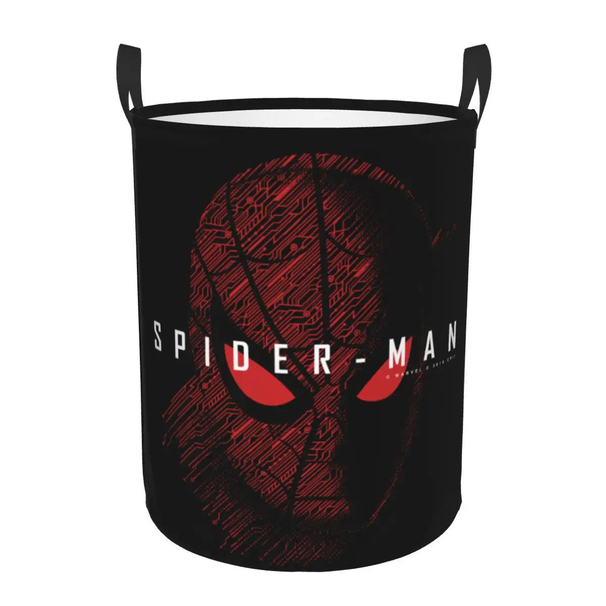 Personalisierter Spiderman Wäschekorb & Spielzeug-Organizer