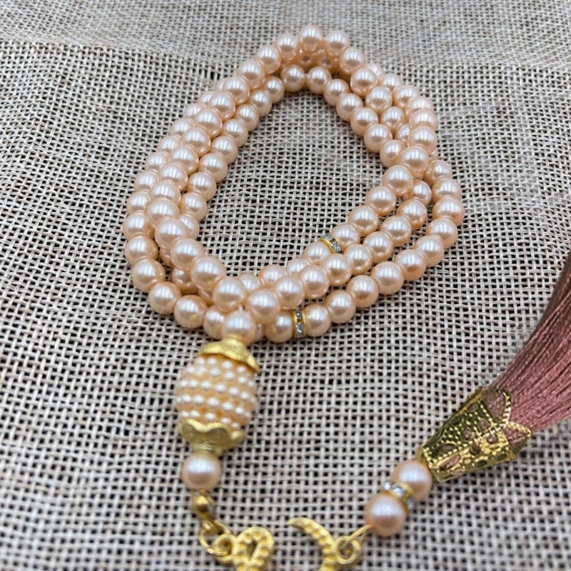Glas-Tasbih & Wickelarmband (6mm)