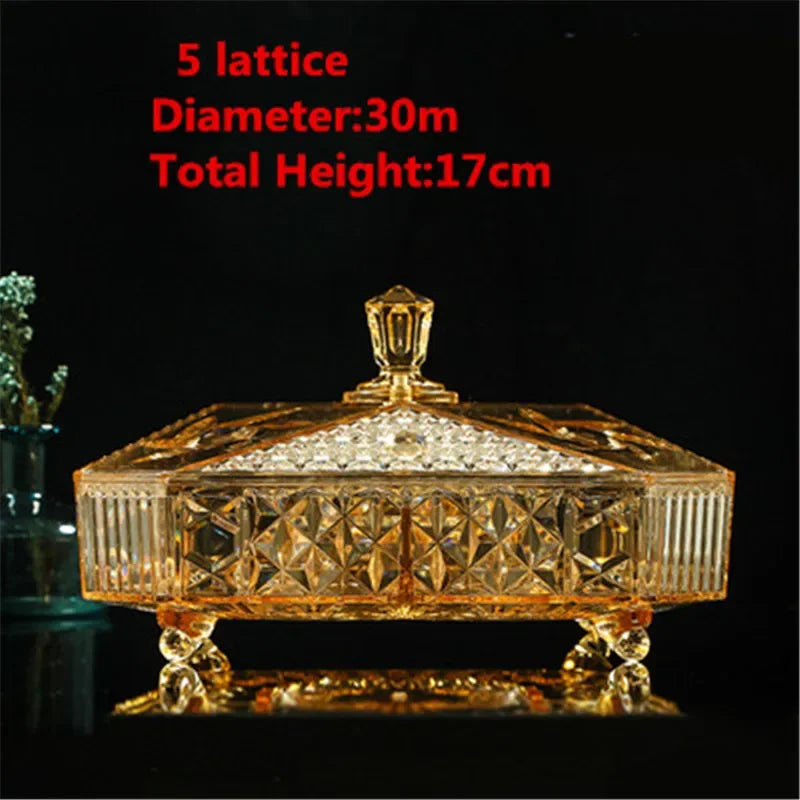 Runde Snackteller aus Kunststoff