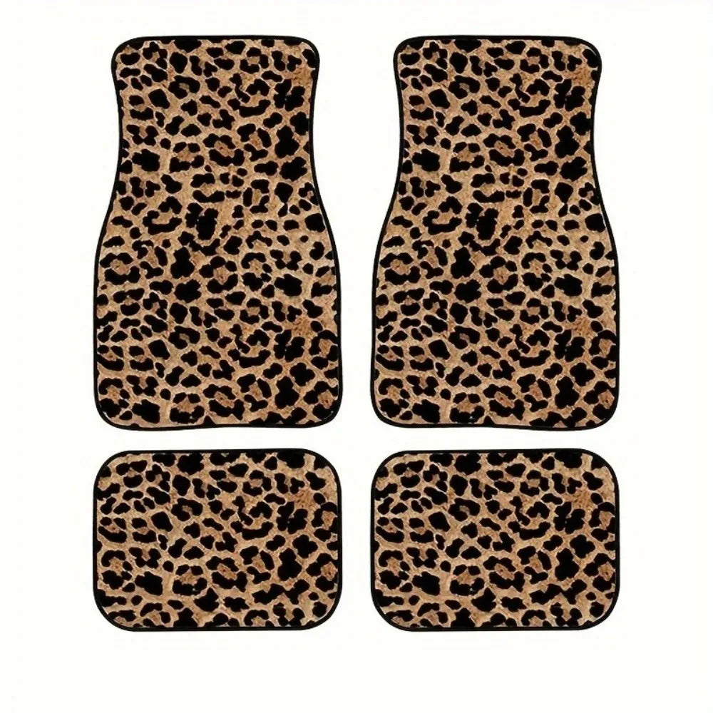 Premium Boho Auto-Fußmatten „Nomad Style“ – 4er-Set für Stil & Sicherheit