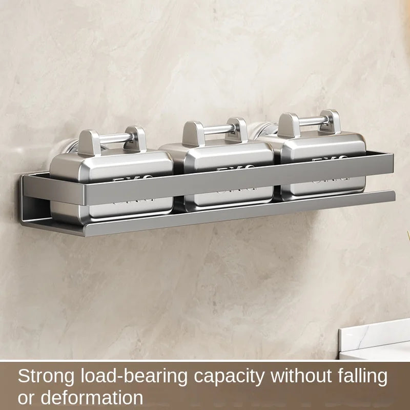 Multifunktionales Küchenregal mit Saugnäpfen (Ohne Bohren)