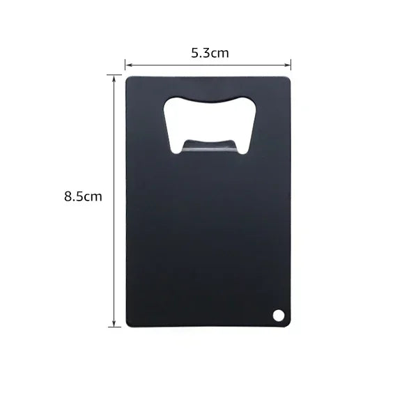 Multifunktionaler Flaschenöffner aus Edelstahl