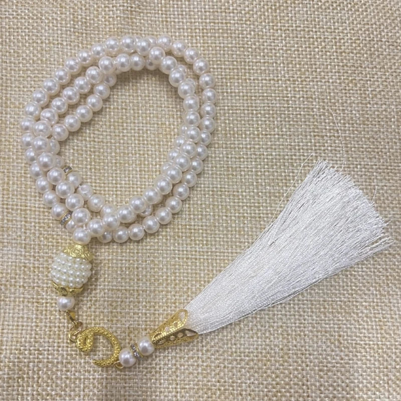 Glas-Tasbih & Wickelarmband (6mm)