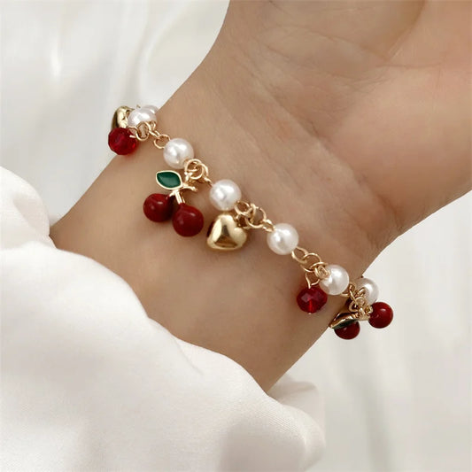 Sweet Nature Charm-Armband – Floral & Trendy
