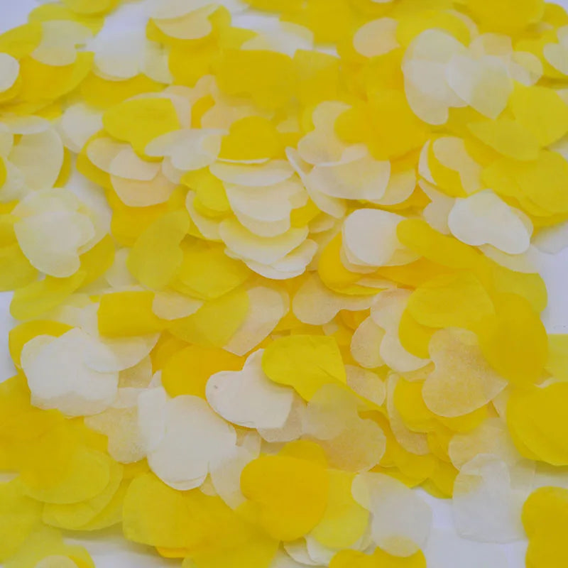 Konfetti in Herzform für Feste