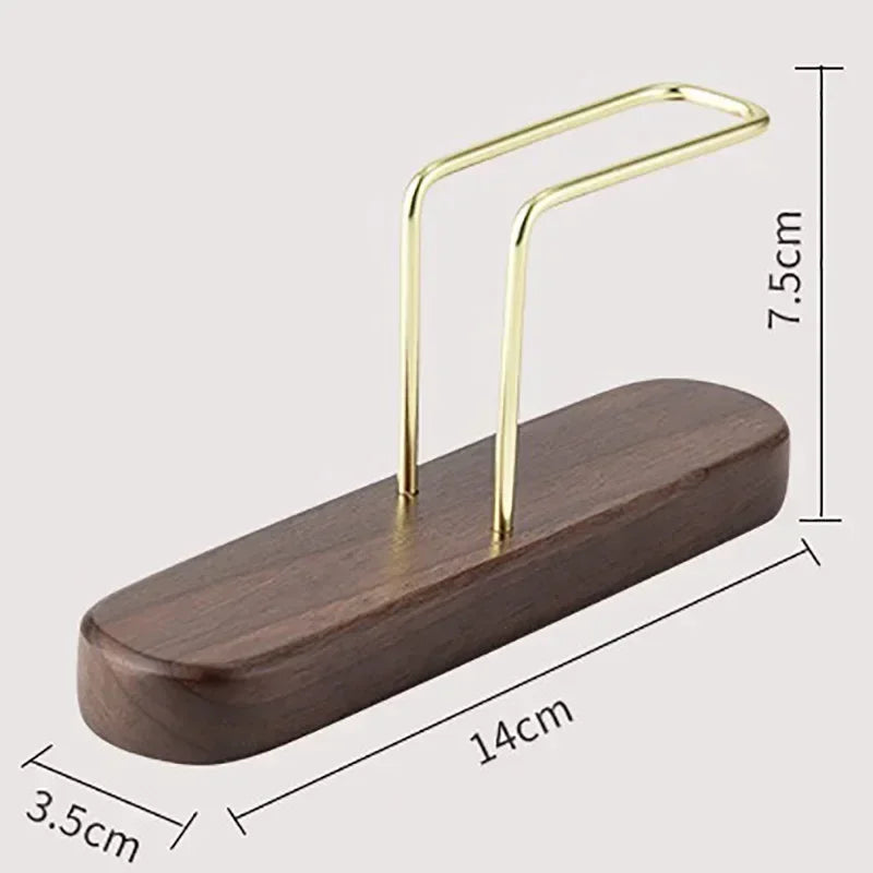 Eleganter Filterpapier-Halter aus Holz für Kaffeeliebhaber
