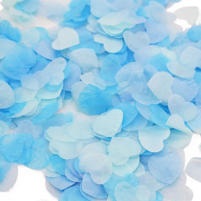 Konfetti in Herzform für Feste