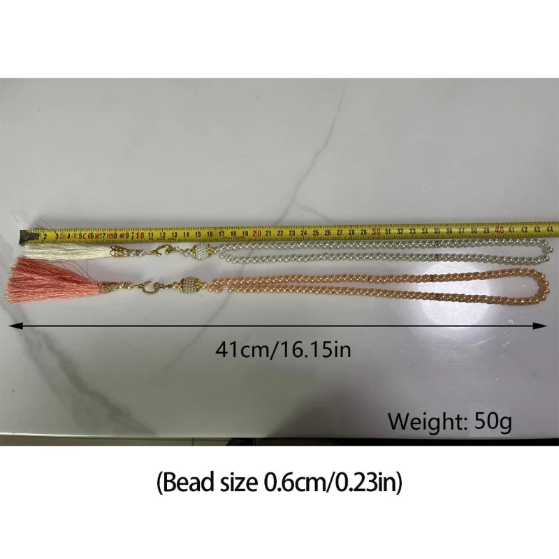 Glas-Tasbih & Wickelarmband (6mm)