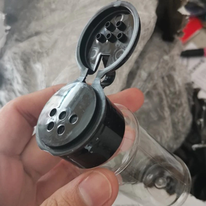 100 ml Gewürzstreuer und Aufbewahrungsdose aus Kunststoff