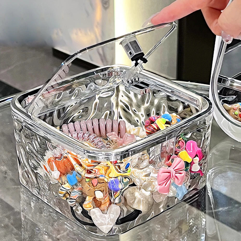 Kristall-Aufbewahrungsbox „Clarity“ – Für Haarschmuck & Accessoires