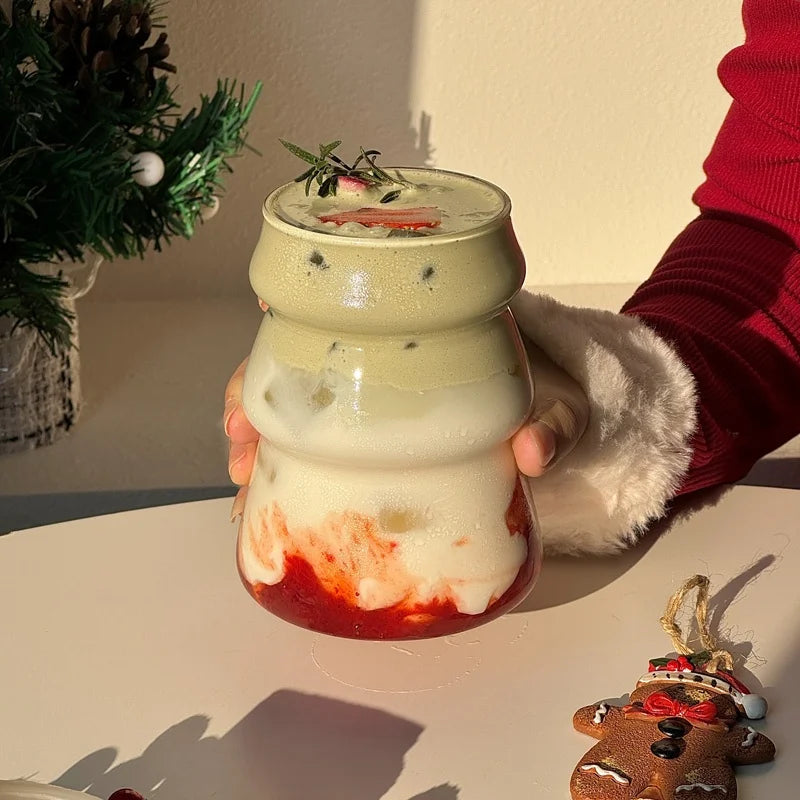 Ästhetisches Multifunktionsglas für kalte und warme Getränke