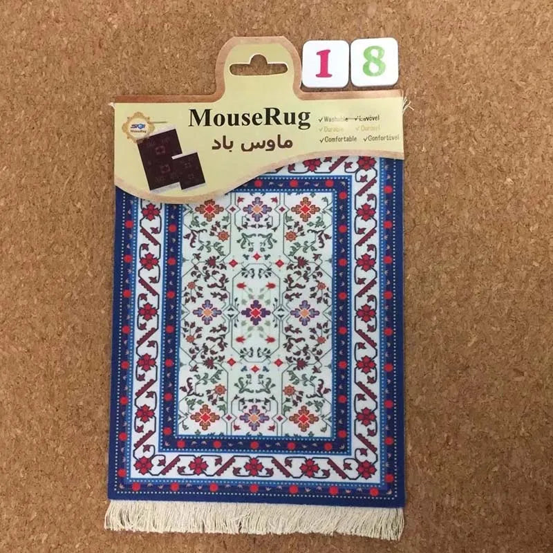 Mini-Mousepad „Persian Small“ – Rutschfest & Kompakt im Orient-Look