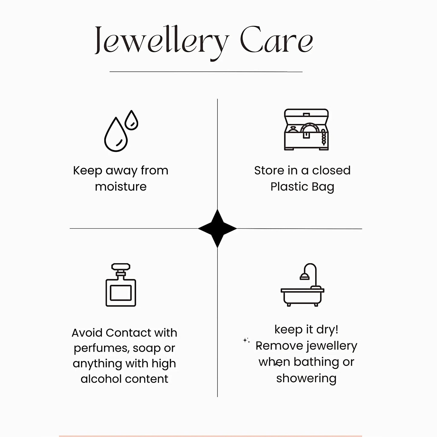 Halskette – Edelstahl & Funkelnder Zirkonia