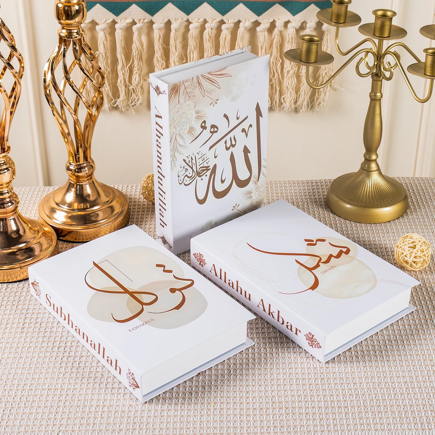 Luxuriöse Deko-Bücher im Modernen Stil