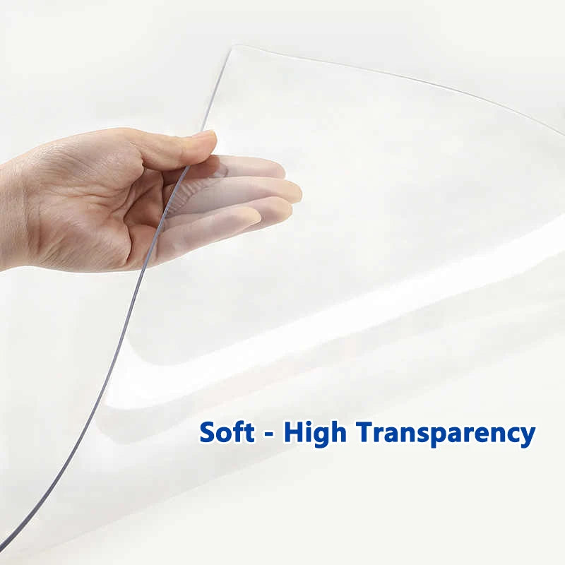 Abwaschbare PVC-Tischdecke (Einfarbig & Anpassbar)