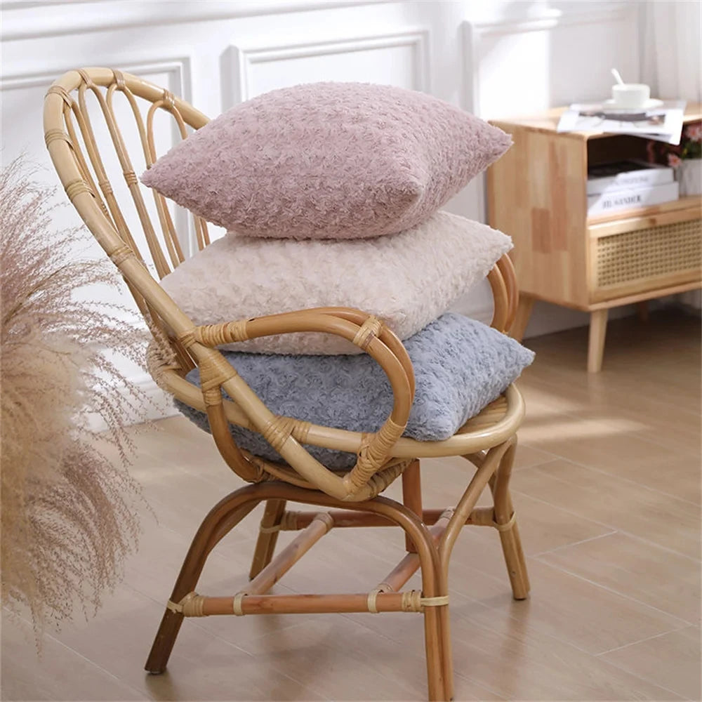 Luxuriöser 3D-Rosen Kissenbezug