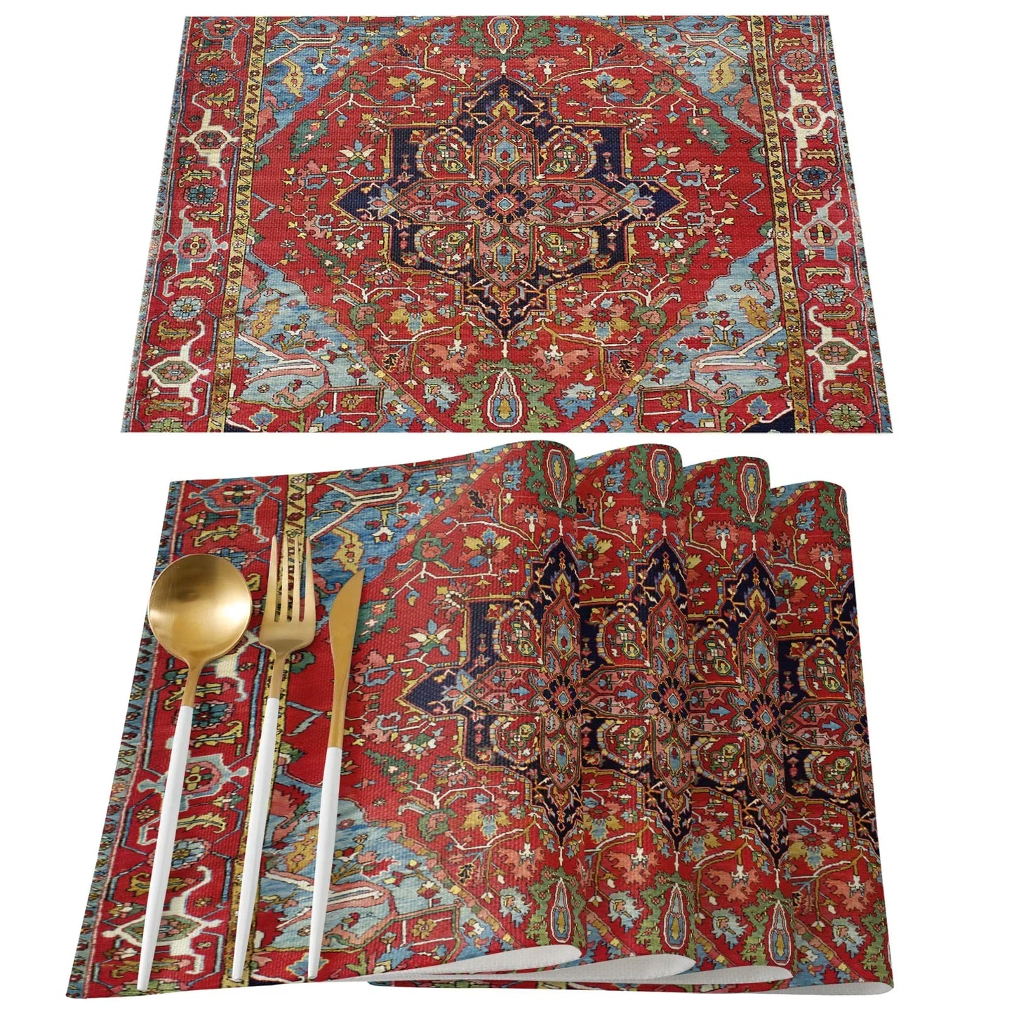 Umweltfreundliches Tischset