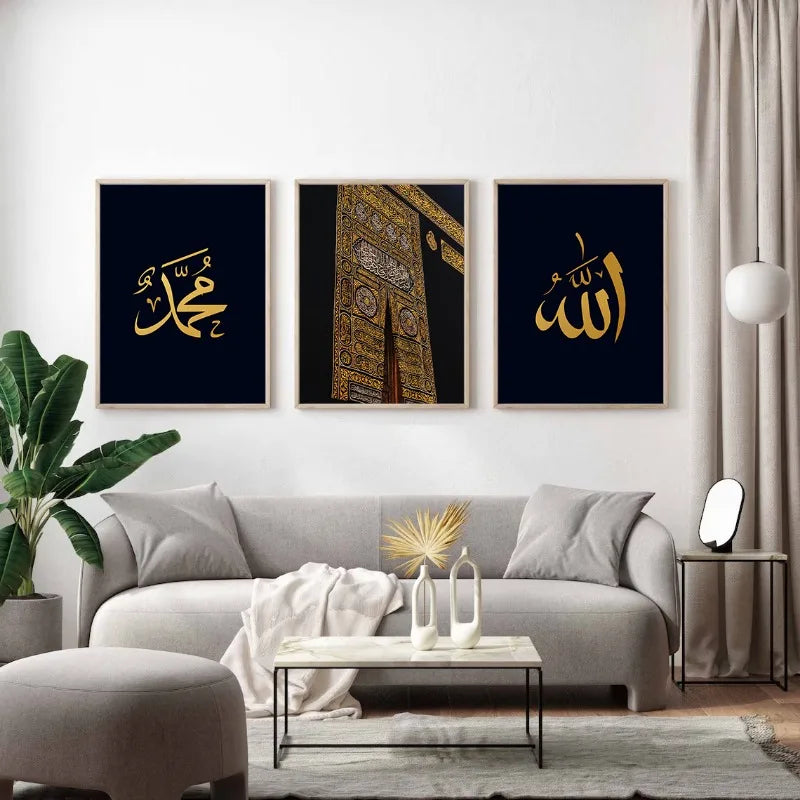 Moderner Abstrakter Aquarell-Leinwanddruck (Ungerahmt)