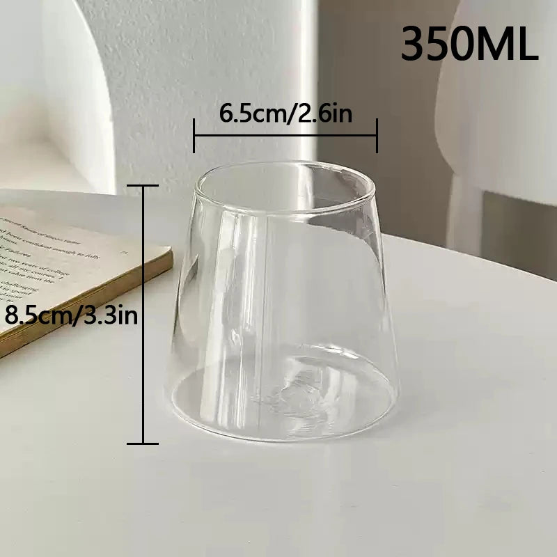 Ästhetisches Multifunktionsglas für kalte und warme Getränke