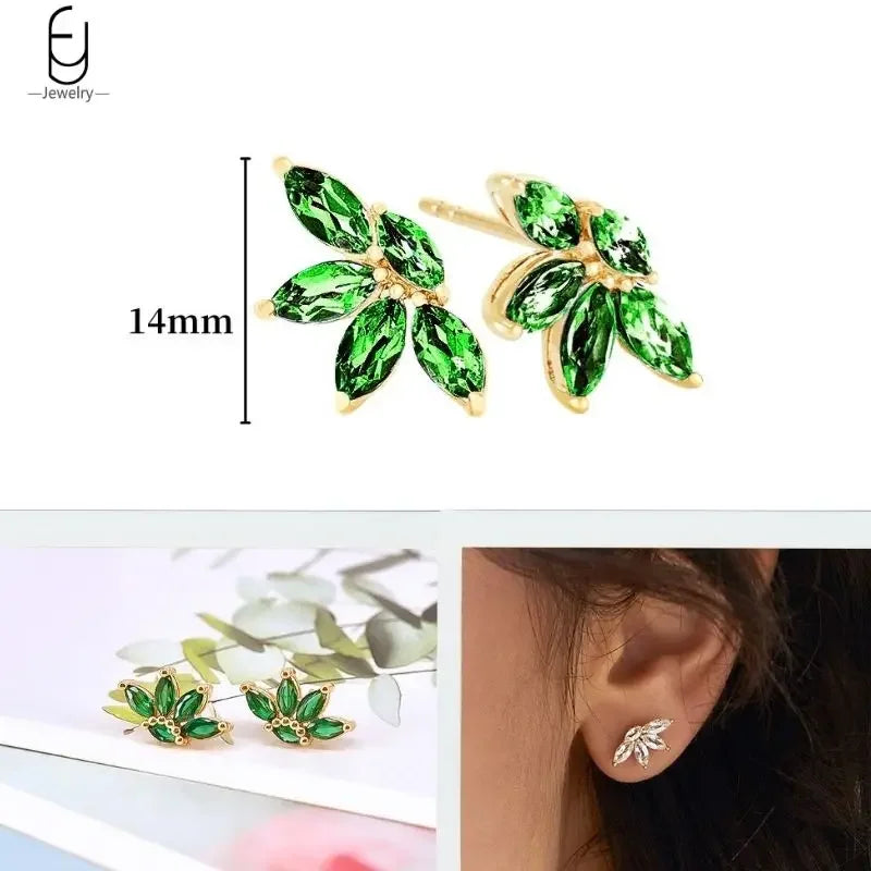 Trendige Herz-Creolen aus 925 Sterling Silber mit Zirkon