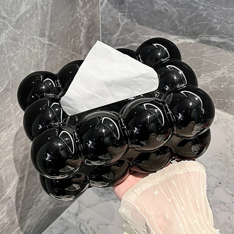 Ästhetische Taschentuchbox im "Cream Style" (Hochwertige Wohnraum-Deko)