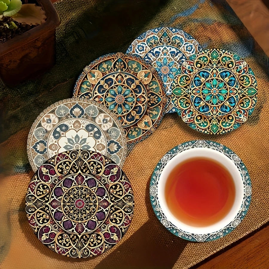 „Artisan Wood“ – Eco-Friendly Untersetzer (10x10cm)