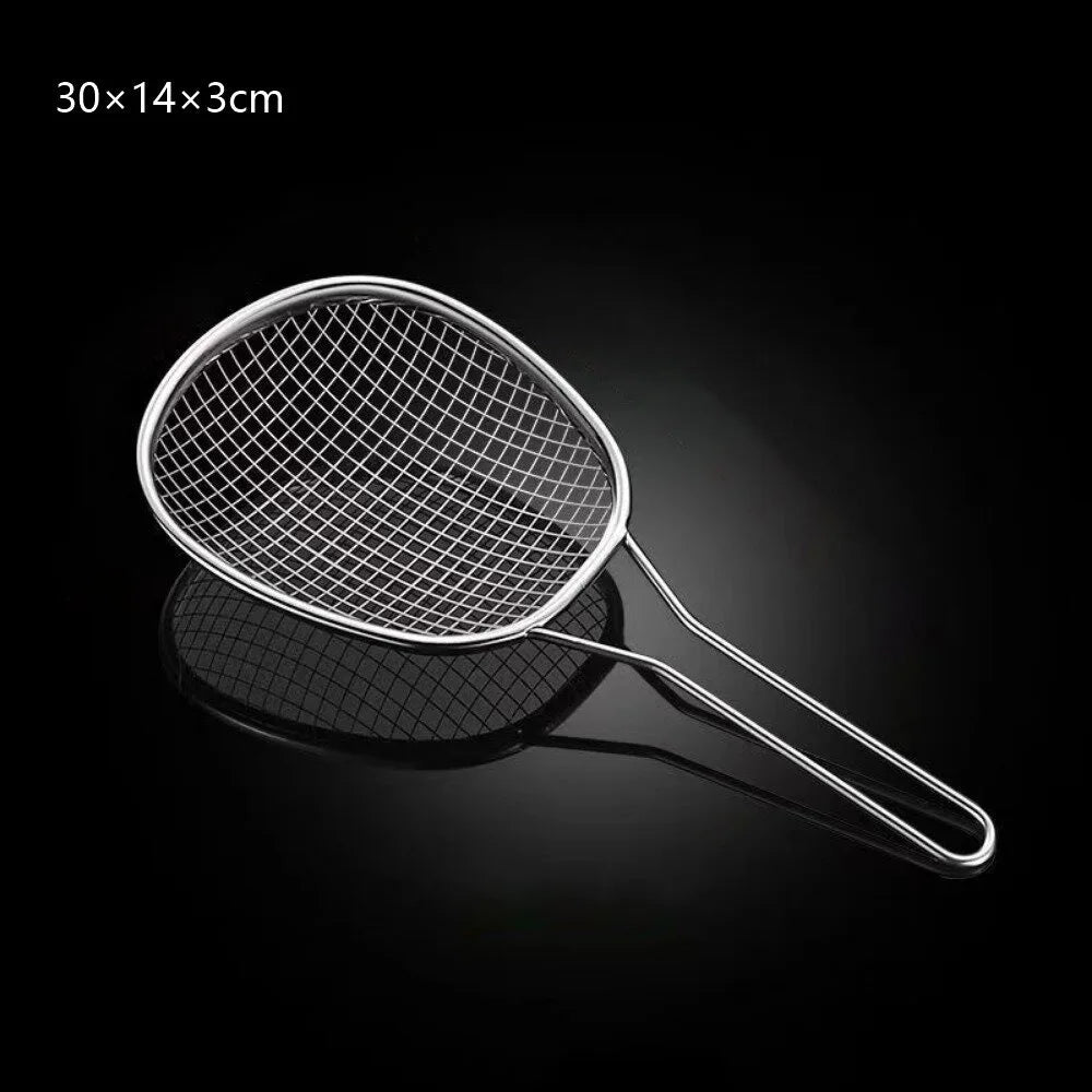 Multifunktionaler Edelstahl-Frittier- und Siebkorb