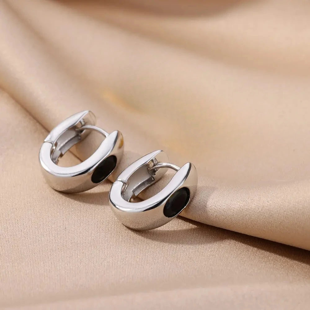 Retro Zirkonia Ohrstecker im "Light Luxury" Stil