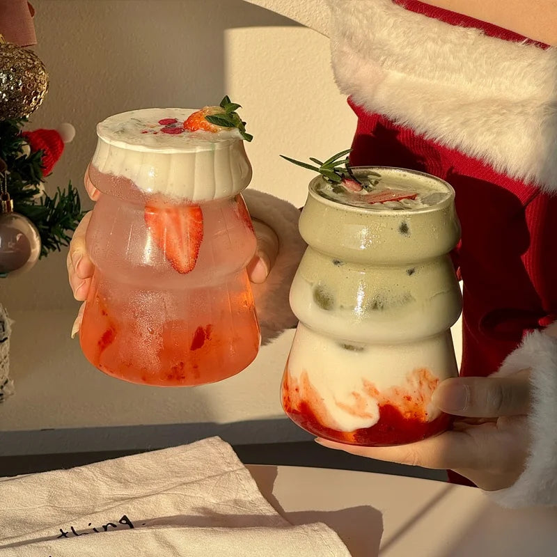 Ästhetisches Multifunktionsglas für kalte und warme Getränke