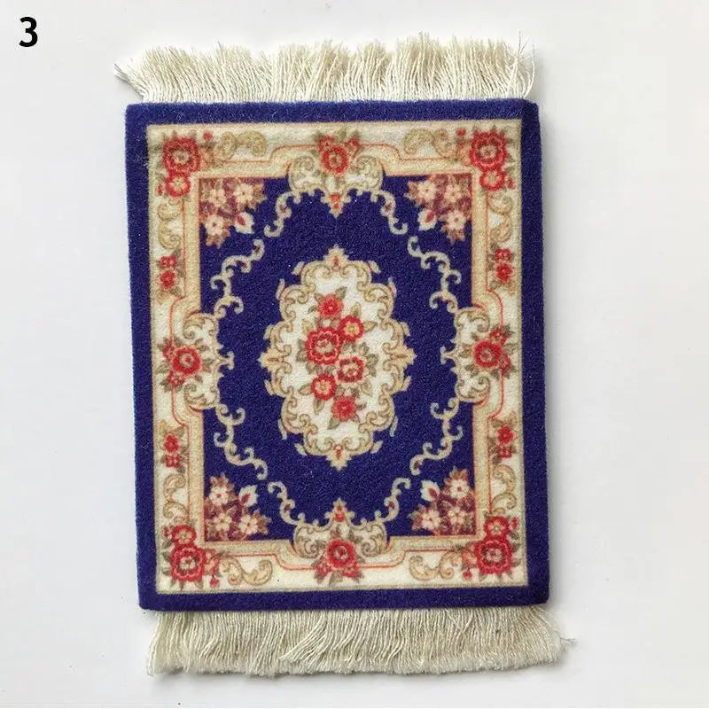 Orient-Untersetzer „Petite Persia“ – Gewebter Stoff mit edlen Quasten