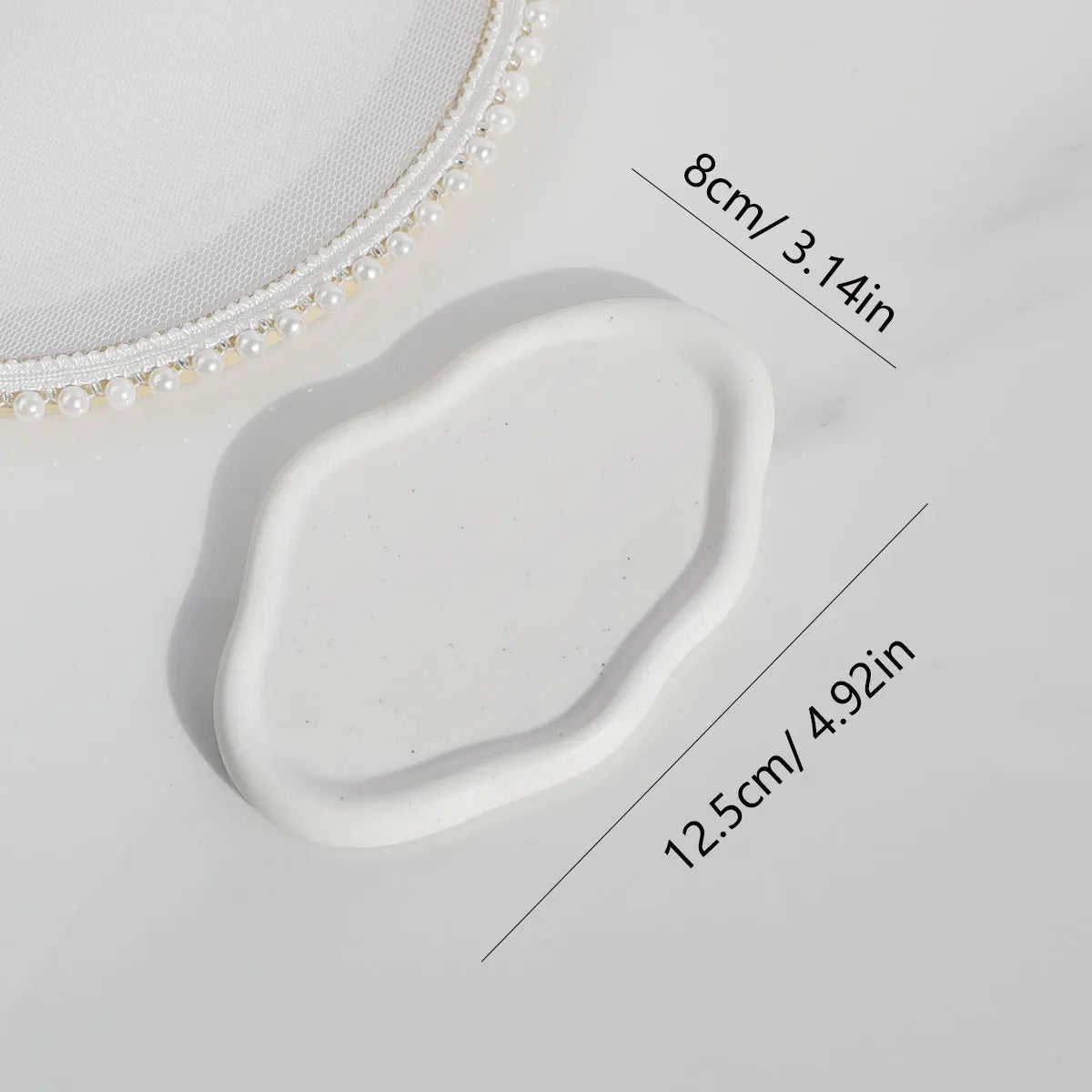 Ceramic Jewelry Tray „Antike Moderne“ – Edle Keramik-Ablage