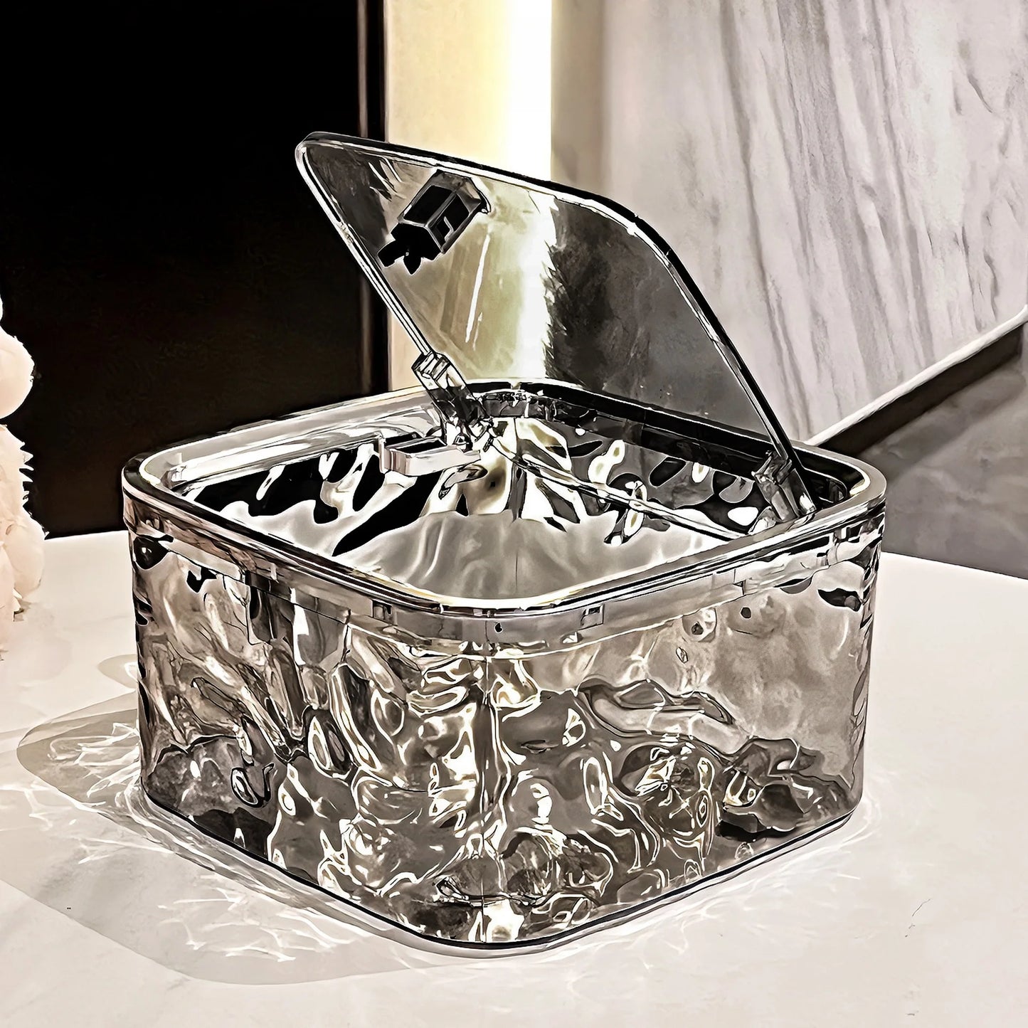 Kristall-Aufbewahrungsbox „Clarity“ – Für Haarschmuck & Accessoires