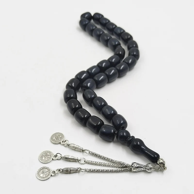 Tasbih: Markante Gebetskette aus Edelharz