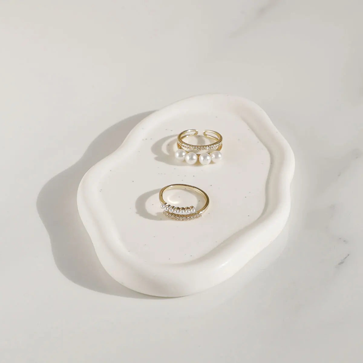 Keramik-Schmuckschale im Wolken-Design (Home Decor)