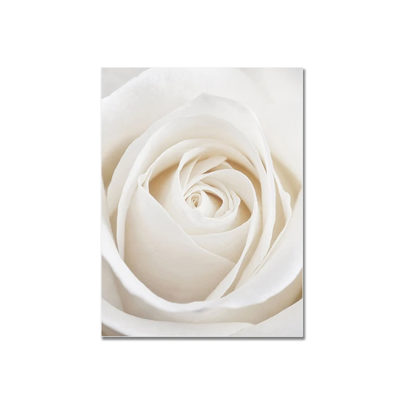Modernes Blumen-Leinwandbild – Elegante Wandkunst für Ihr Zuhause