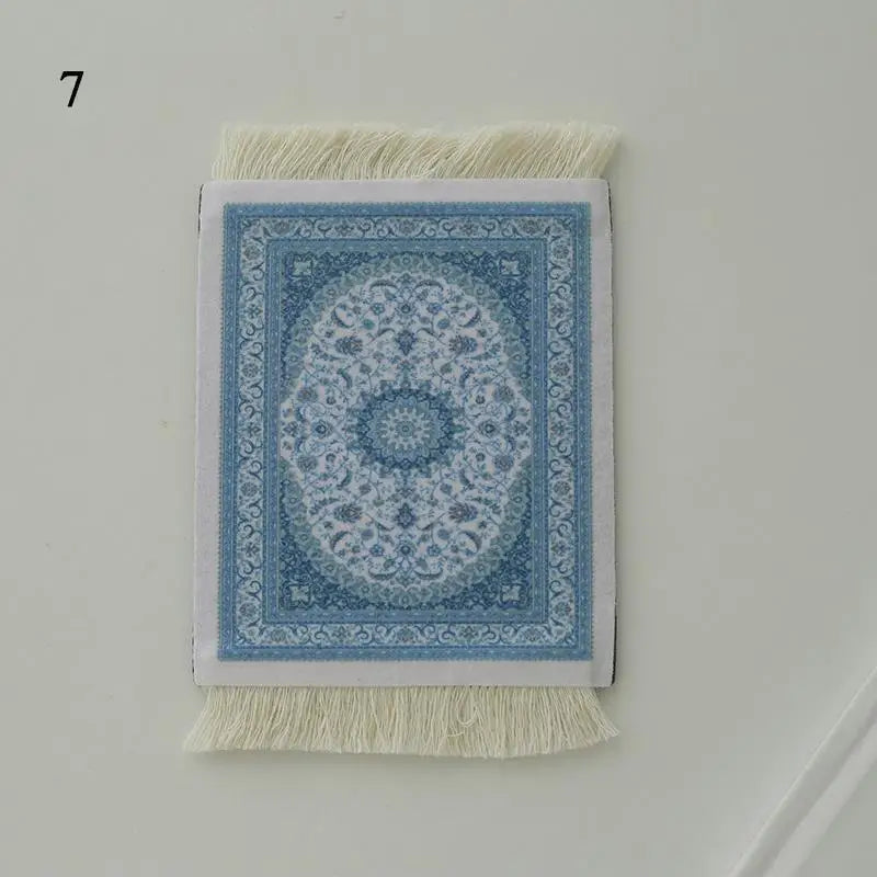 Orient-Untersetzer „Petite Persia“ – Gewebter Stoff mit edlen Quasten