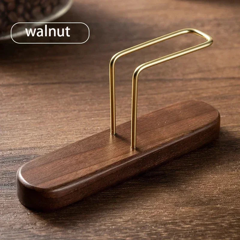 Eleganter Filterpapier-Halter aus Holz für Kaffeeliebhaber