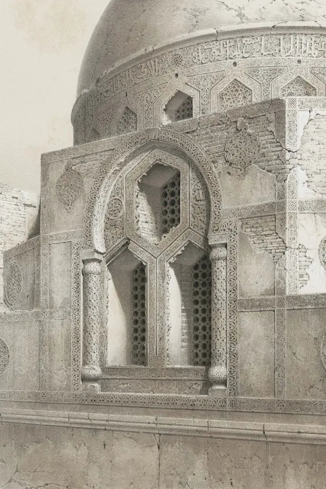 Moderne Aquarell-Landschaft – Minimalistische Leinwandkunst