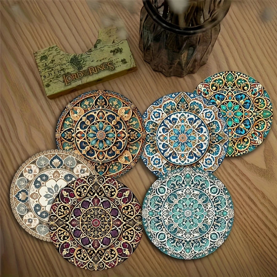 „Artisan Wood“ – Eco-Friendly Untersetzer (10x10cm)
