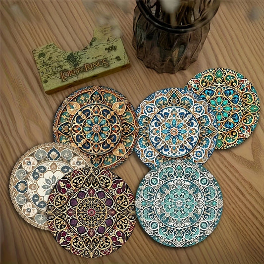 „Artisan Wood“ – Eco-Friendly Untersetzer (10x10cm)