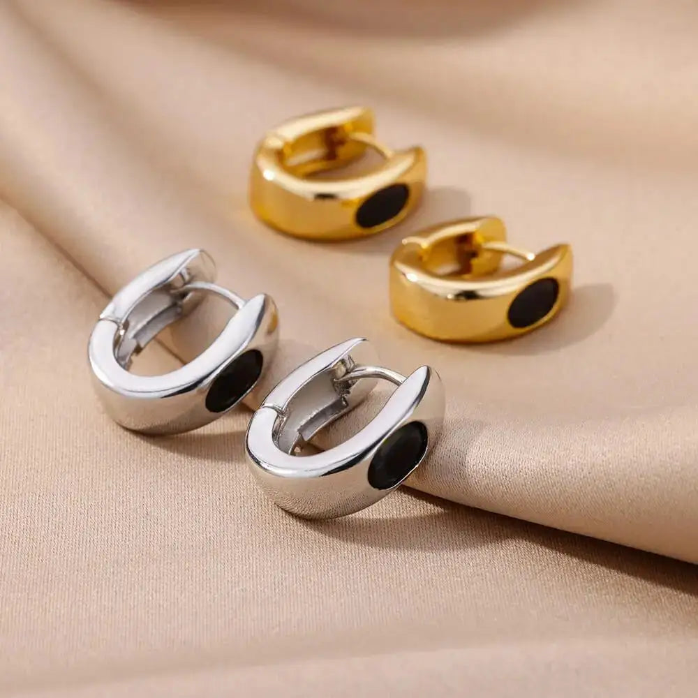 Retro Zirkonia Ohrstecker im "Light Luxury" Stil