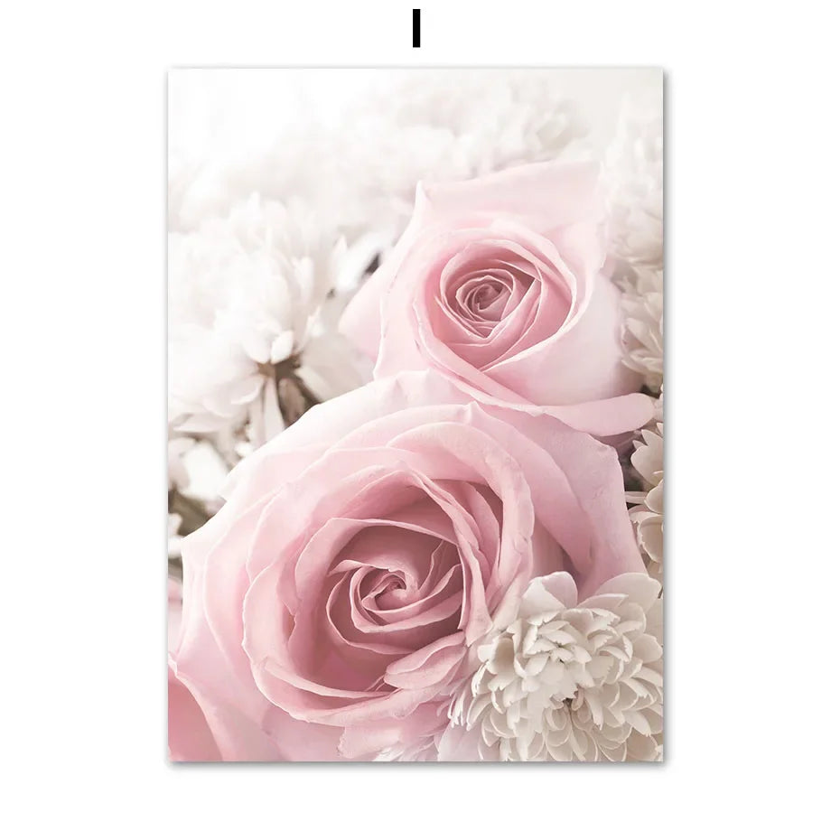 Klassisches Leinwandbild (Stillleben) – Handgefertigtes Design