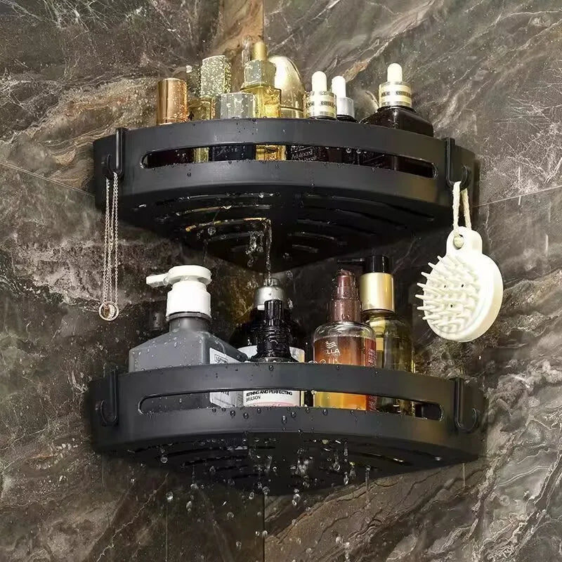 Vielseitiges, Bohrfreies Duschregal aus Edelstahl